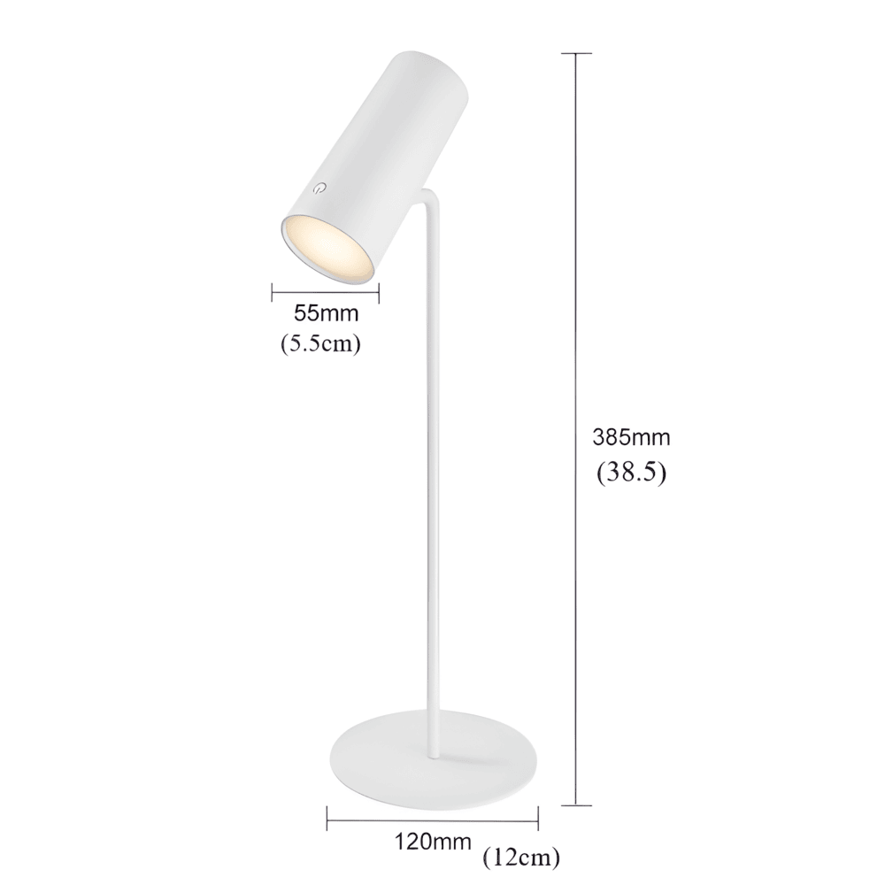 Lumenara kompakt LED asztali lámpa állítható fényerővel  