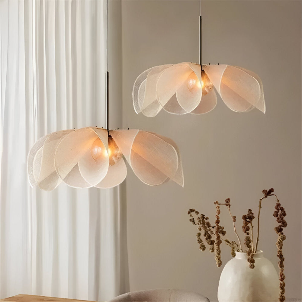 Solara Helle Blüte Bohemian Blumenpendelleuchte, Vintage-Stil