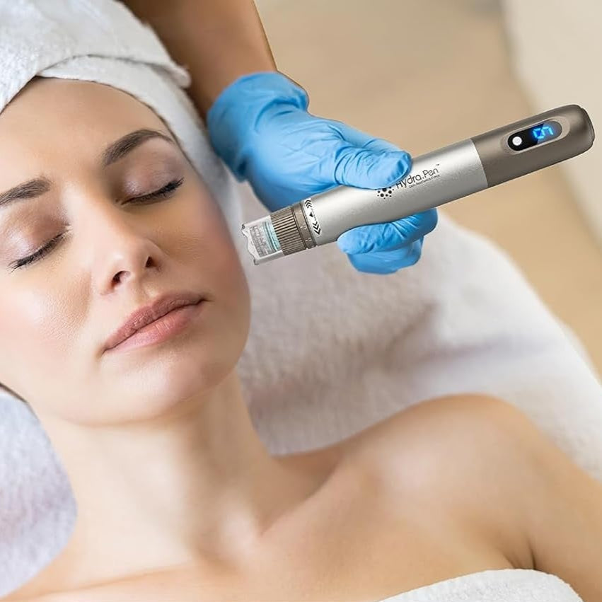 Avanceret Hydra H3-microneedlingpen — automatisk seruminfusion