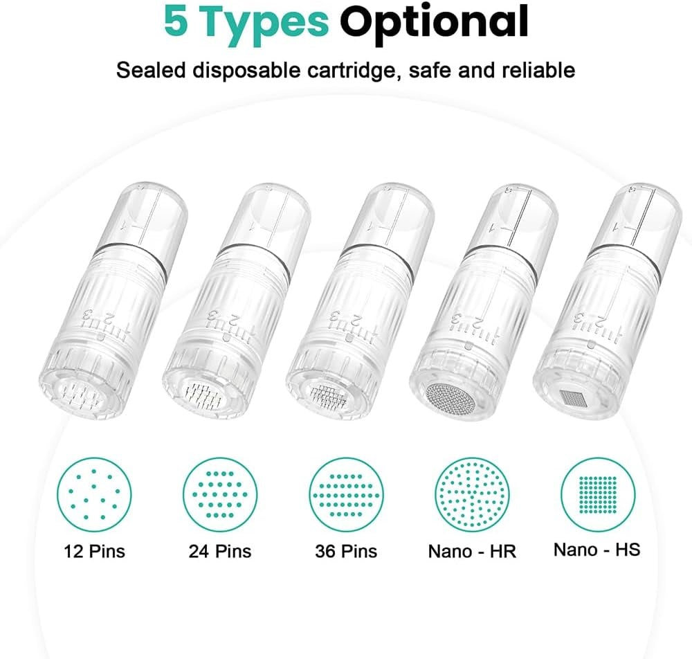 Avanceret Hydra H3-microneedlingpen — automatisk seruminfusion