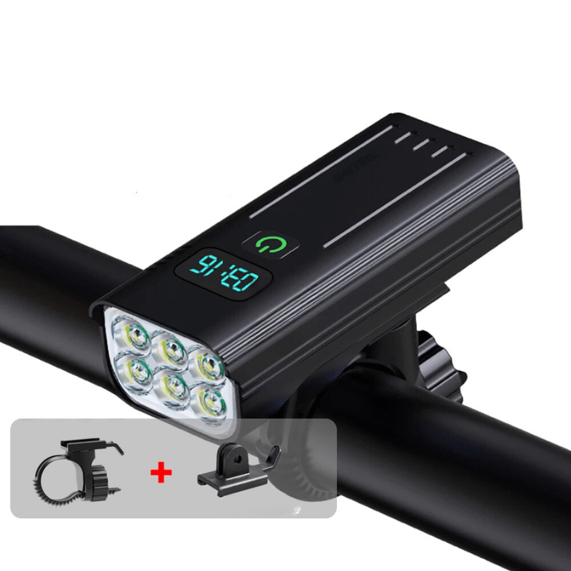 5000 Lumen Bike Light with 12 LEDs & USB-C Rechargeable Battery | Filindra