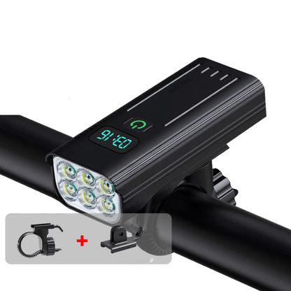 5000 Lumen Bike Light with 12 LEDs & USB-C Rechargeable Battery | Filindra