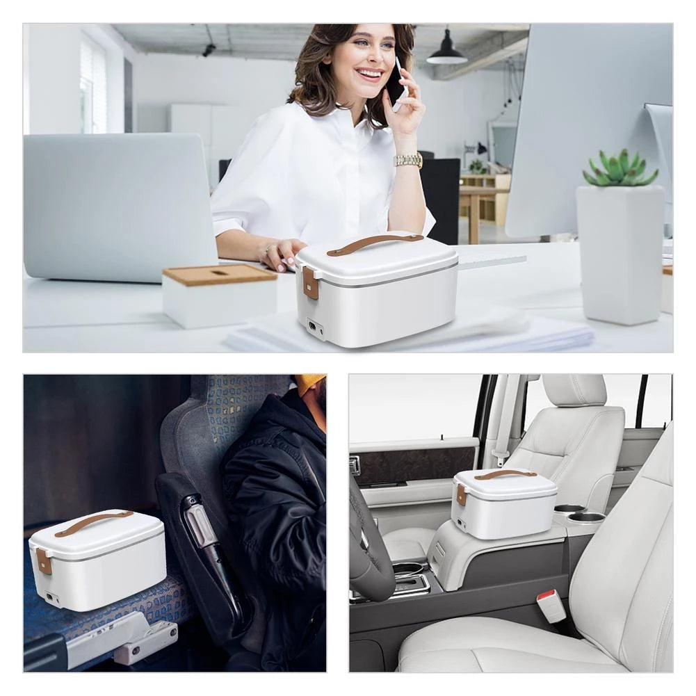 3-In-1 Electric Lunch Box | Filindra