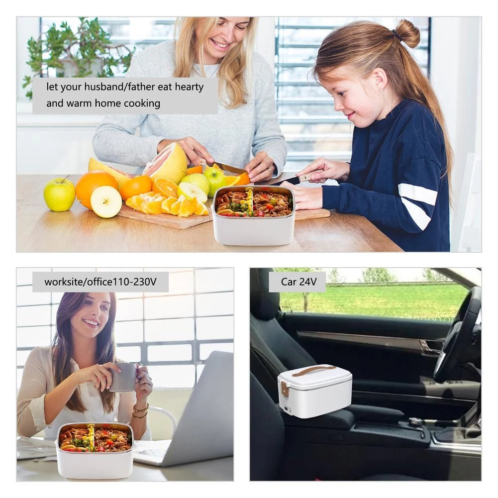 3-In-1 Electric Lunch Box | Filindra