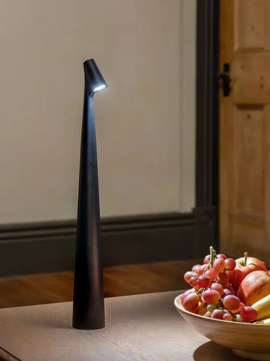 LumaNord Cordless LED Table Lamp — Touch-Controlled Brightness, Soft Ambient Light