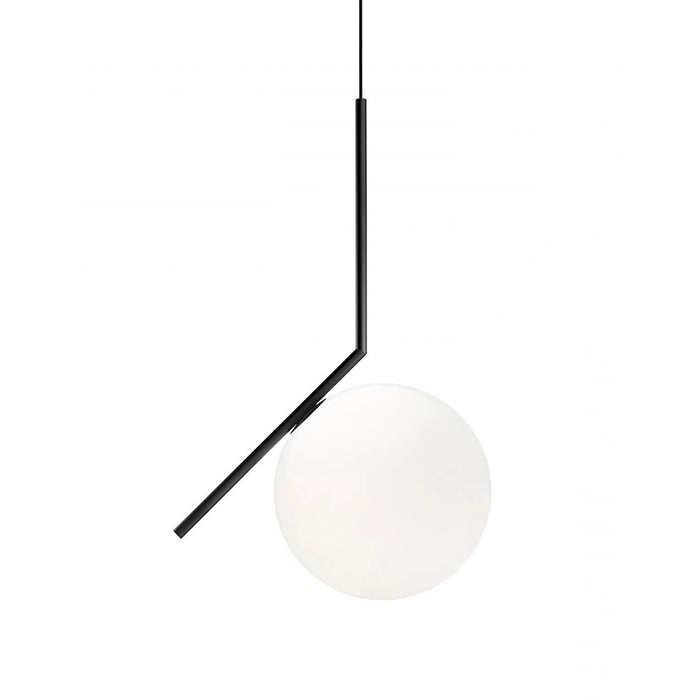 LumoSphere Opal Glass Diffuser Pendant Light For Living Spaces