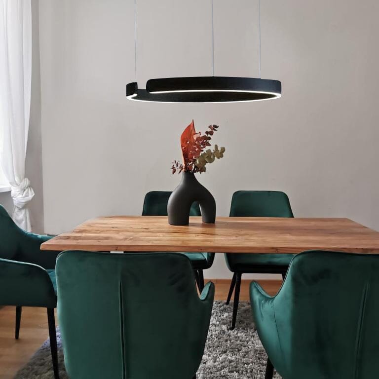 Liora Nordic Ring Chandelier With Elegant Modern Lighting