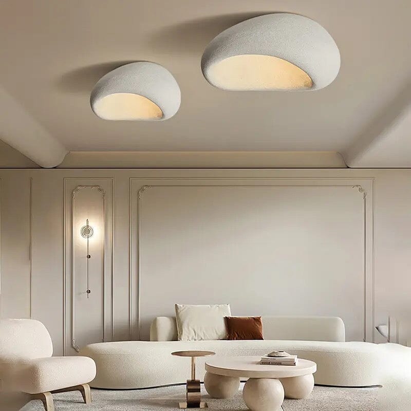 Wabi-Sabi-inspirerad japansk taklampa — stillsam elegans