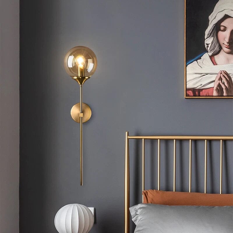 Eclipse Glass Ball Pendant Light — Modern Hanging Fixture