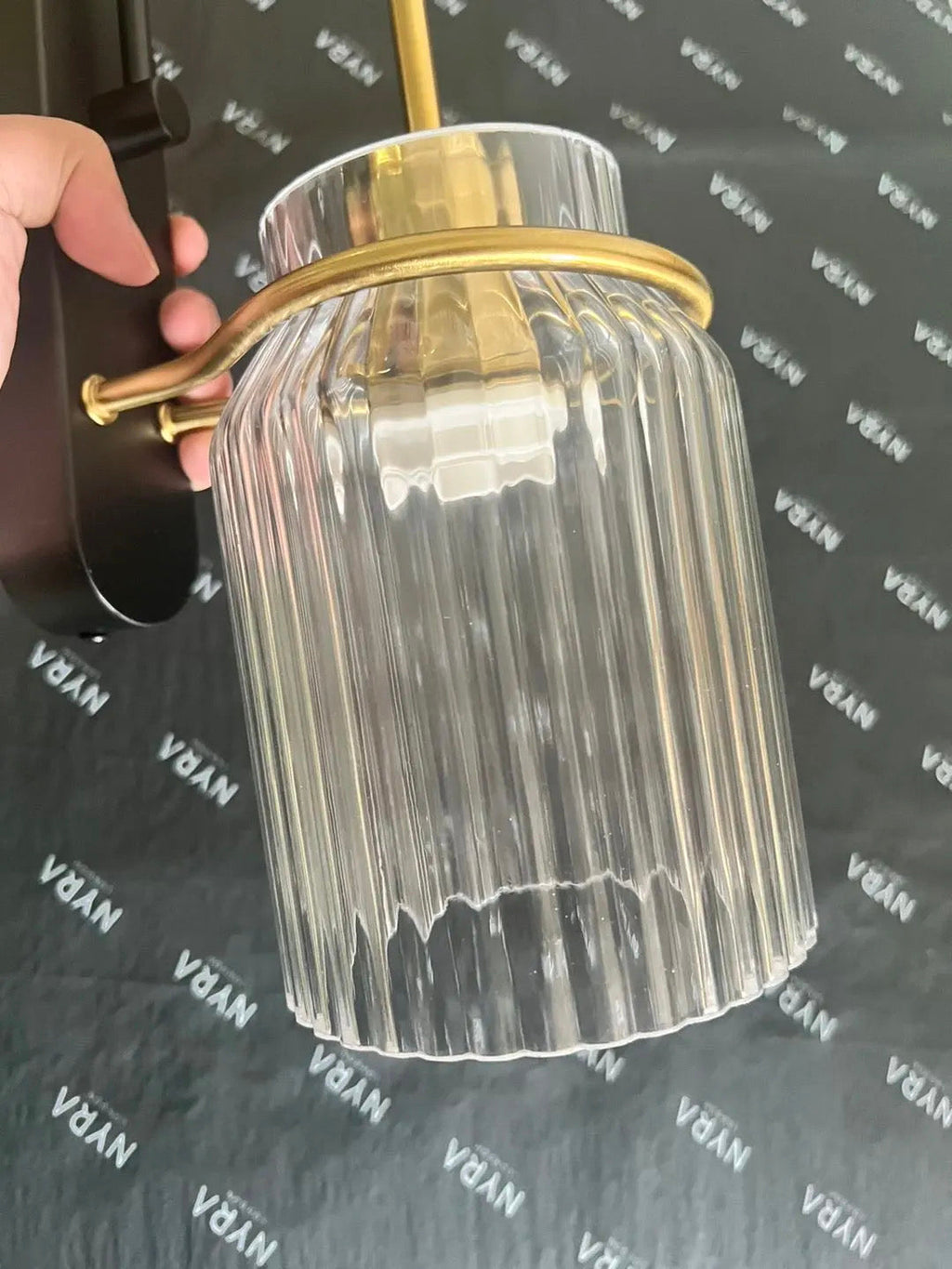 LumiNest Nordic Glass Wall Light With Minimalist Ambience