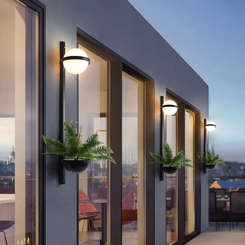 VerdantGlow Pflanzen-LED-Art-Deco-Beleuchtung für Wände und Pendel