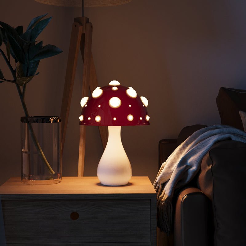 LumaNest Modern Table Lamp For Nightstands And Desks Decorative Accent Light