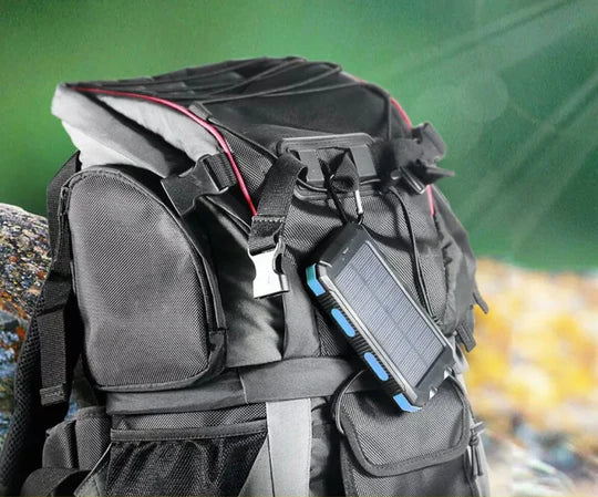 500000mAh Solar Power Bank IP67 Waterproof Compact Slim Design