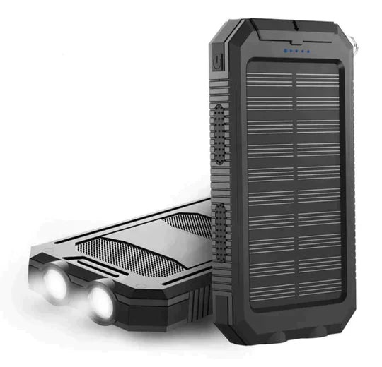 500000mAh Solar Power Bank IP67 Waterproof Compact Slim Design