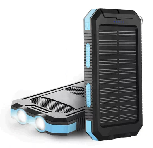 500000mAh Solar Power Bank IP67 Waterproof Compact Slim Design