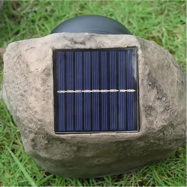 StoneGlow Garden Lamp With Warm Ambient LED IP65 Outdoor Light