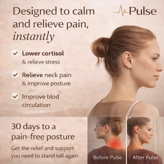 Kabelloses Pulsewell-Shiatsu-Massagegerät für Nacken und Schultern mit Wärmefunktion