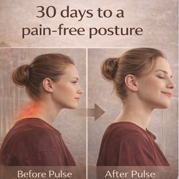 Kabelloses Pulsewell-Shiatsu-Massagegerät für Nacken und Schultern mit Wärmefunktion