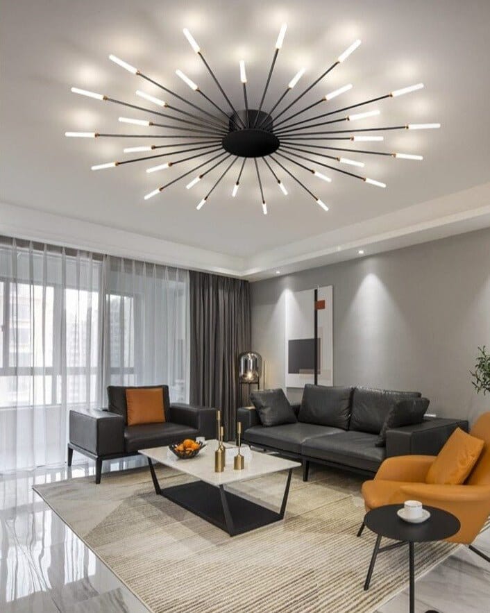NovaLux moderner LED-Deckenleuchter – auffälliges Hängeleuchten-Design