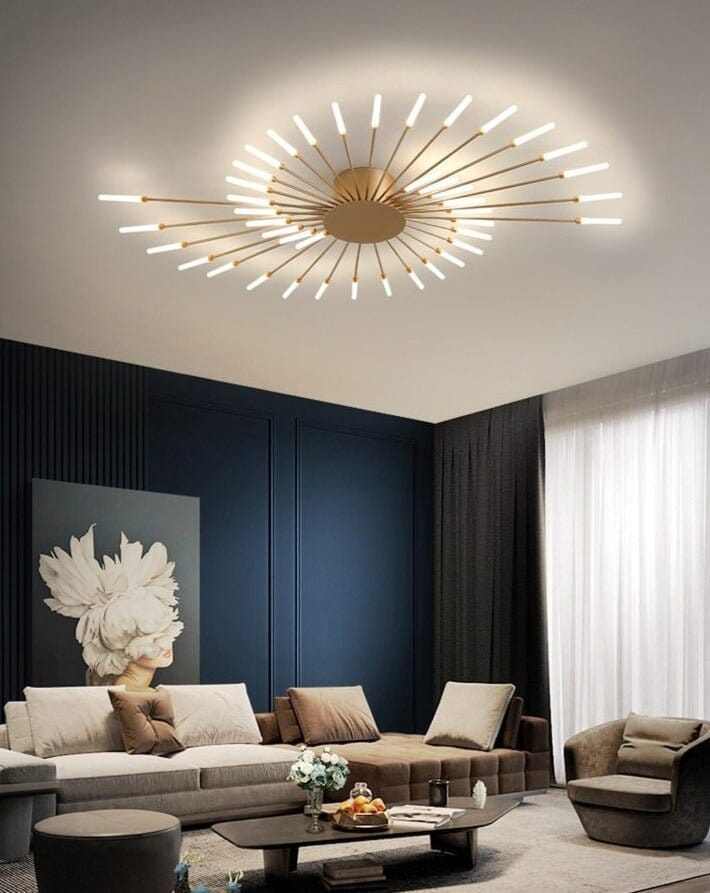 NovaLux moderner LED-Deckenleuchter – auffälliges Hängeleuchten-Design