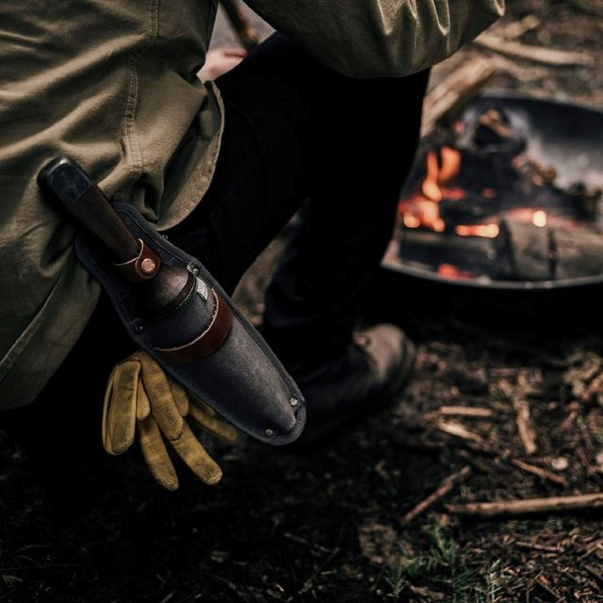 TrailForge Pro Grip Survival Knife — Ergonomic Handle, Rugged Blade
