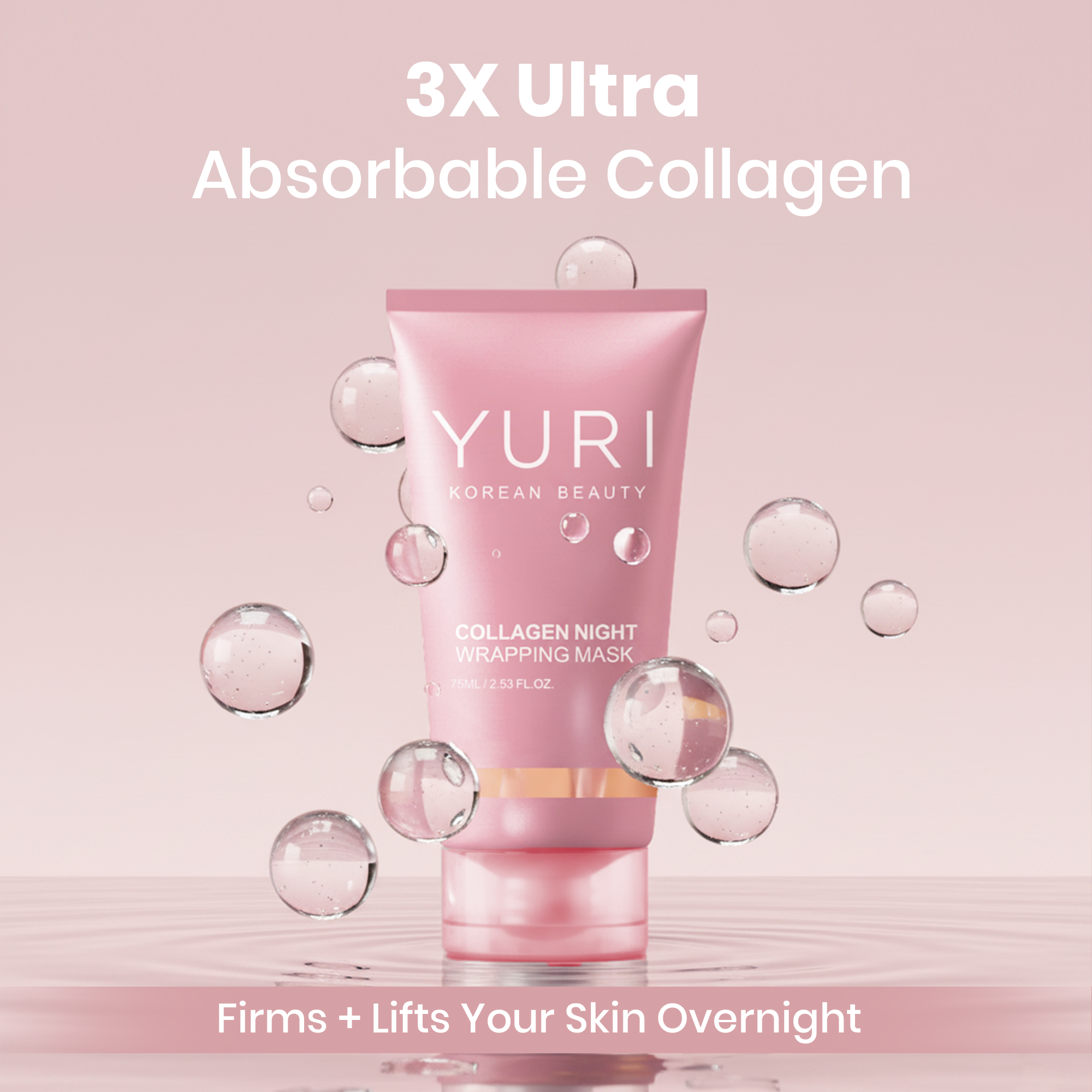 Collagen Enhanced Sleeping Mask — Lightweight Facial Treatment