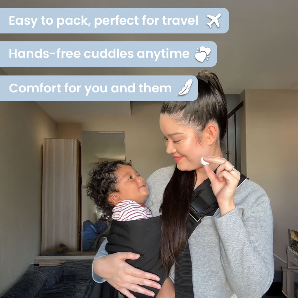 Marsúpio tipo sling para bebé — Envolvente ergonómico de mãos livres
