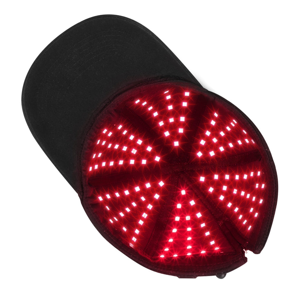 Bonnet de luminothérapie infrarouge Hairglow Pro — stimulateur du cuir chevelu à lumière rouge