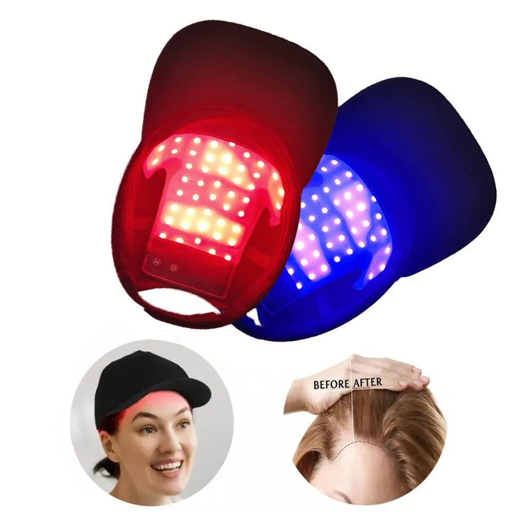 Bonnet de luminothérapie infrarouge Hairglow Pro — stimulateur du cuir chevelu à lumière rouge