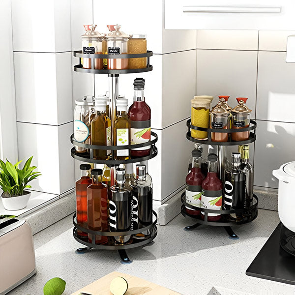 3-Tier Swivel Metal Organizer | Filindra