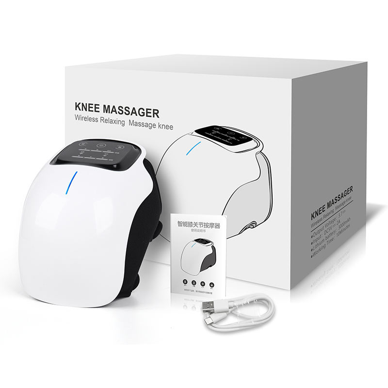 Smart elektrisk knæmassager — varme- og infrarødterapi
