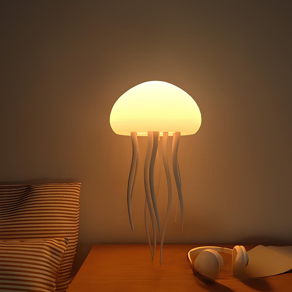 Aurora Glow Floating Jellyfish Lamp — 72-Color LED Mood Light