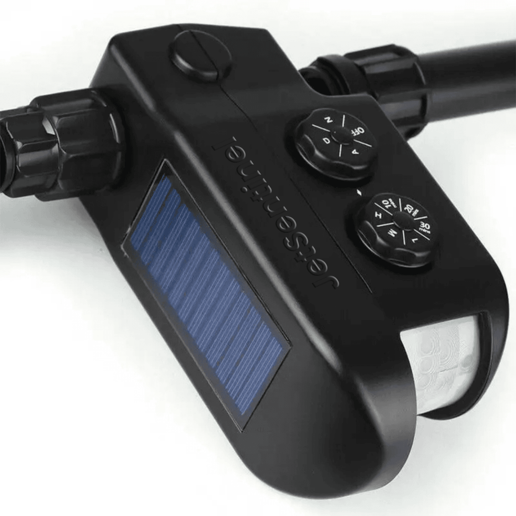 Automatic Water Deterrent System — Solar-Powered Motion Sensor Activation