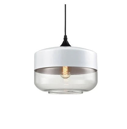 Aeris Glass Pendant Mouth Blown, Adjustable Cable For Dining Rooms