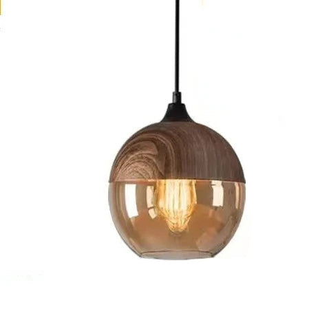 Aeris Glass Pendant Mouth Blown, Adjustable Cable For Dining Rooms