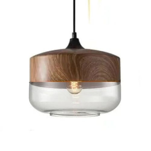 Aeris Glass Pendant Mouth Blown, Adjustable Cable For Dining Rooms
