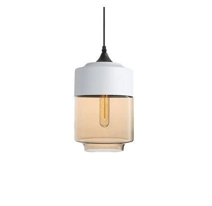 Aeris Glass Pendant Mouth Blown, Adjustable Cable For Dining Rooms