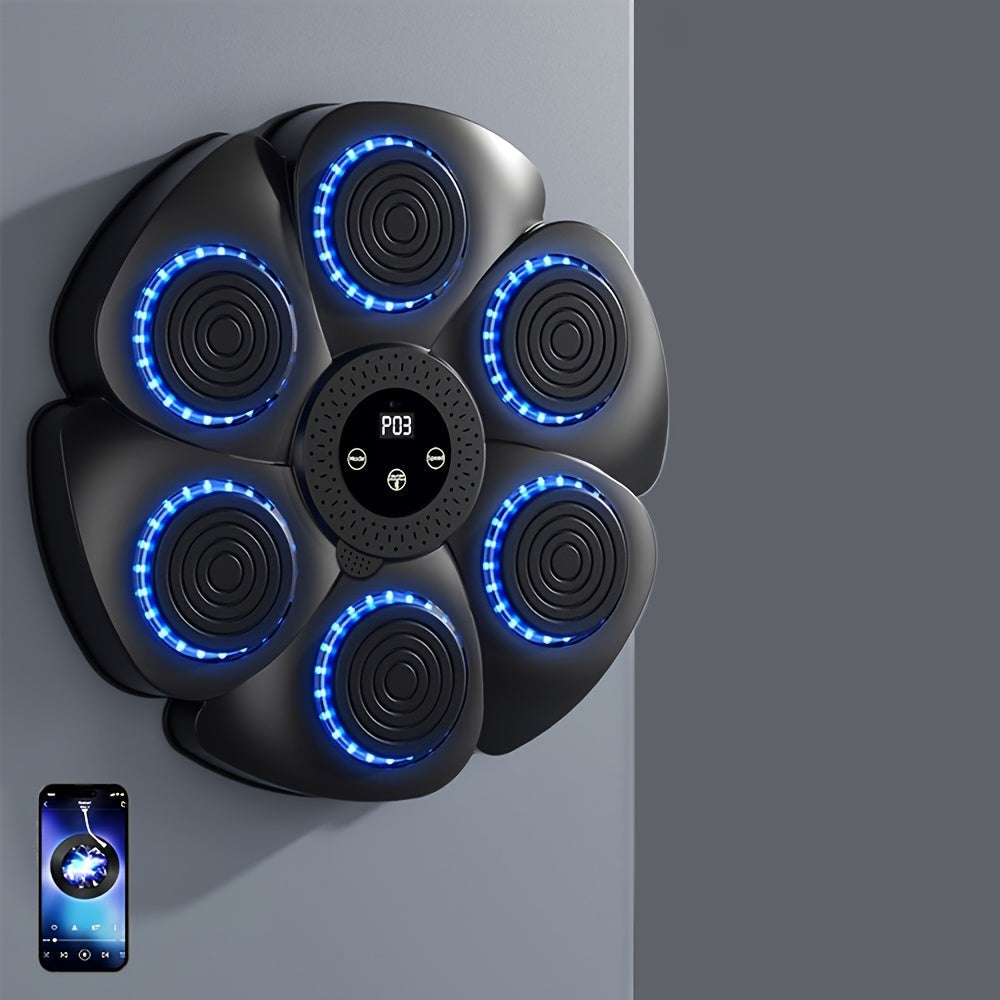 Wireless Music Boxing Machine, USB Rechargeable Wall Target | Filindra