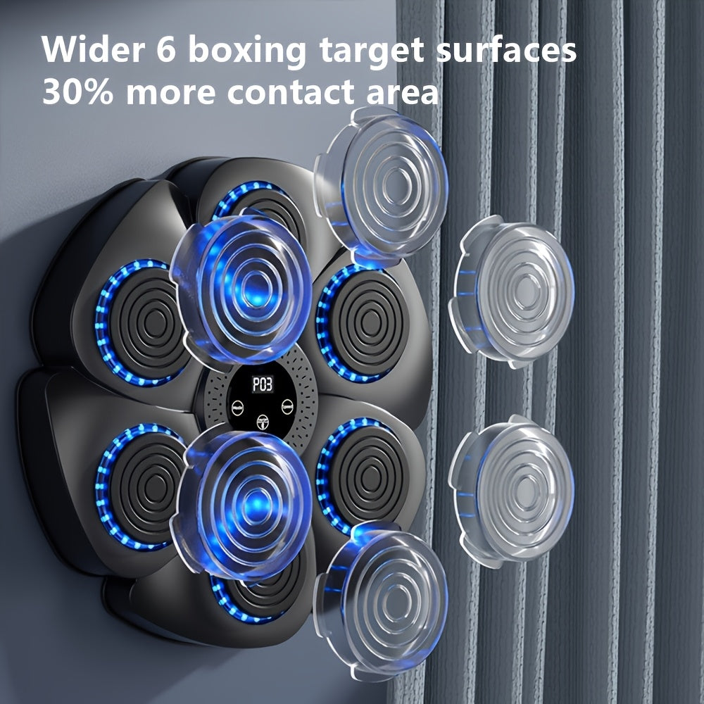 Wireless Music Boxing Machine, USB Rechargeable Wall Target | Filindra