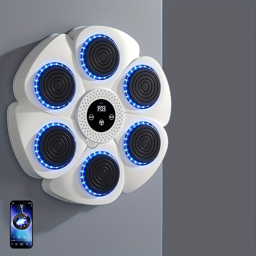 Wireless Music Boxing Machine, USB Rechargeable Wall Target | Filindra