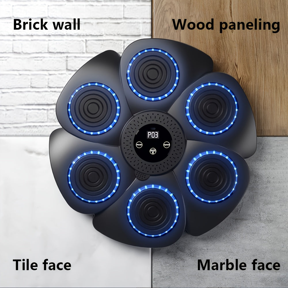 Wireless Music Boxing Machine, USB Rechargeable Wall Target | Filindra