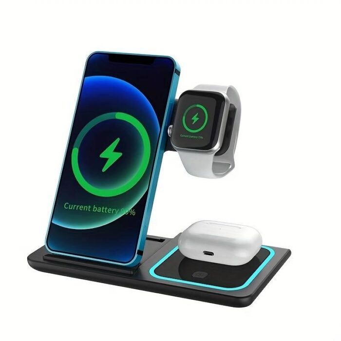 3-in-1 Wireless Induction Charger for iPhone | Filindra