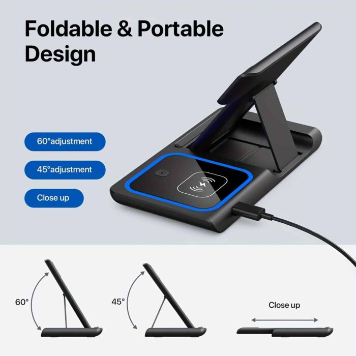3-in-1 Wireless Induction Charger for iPhone | Filindra