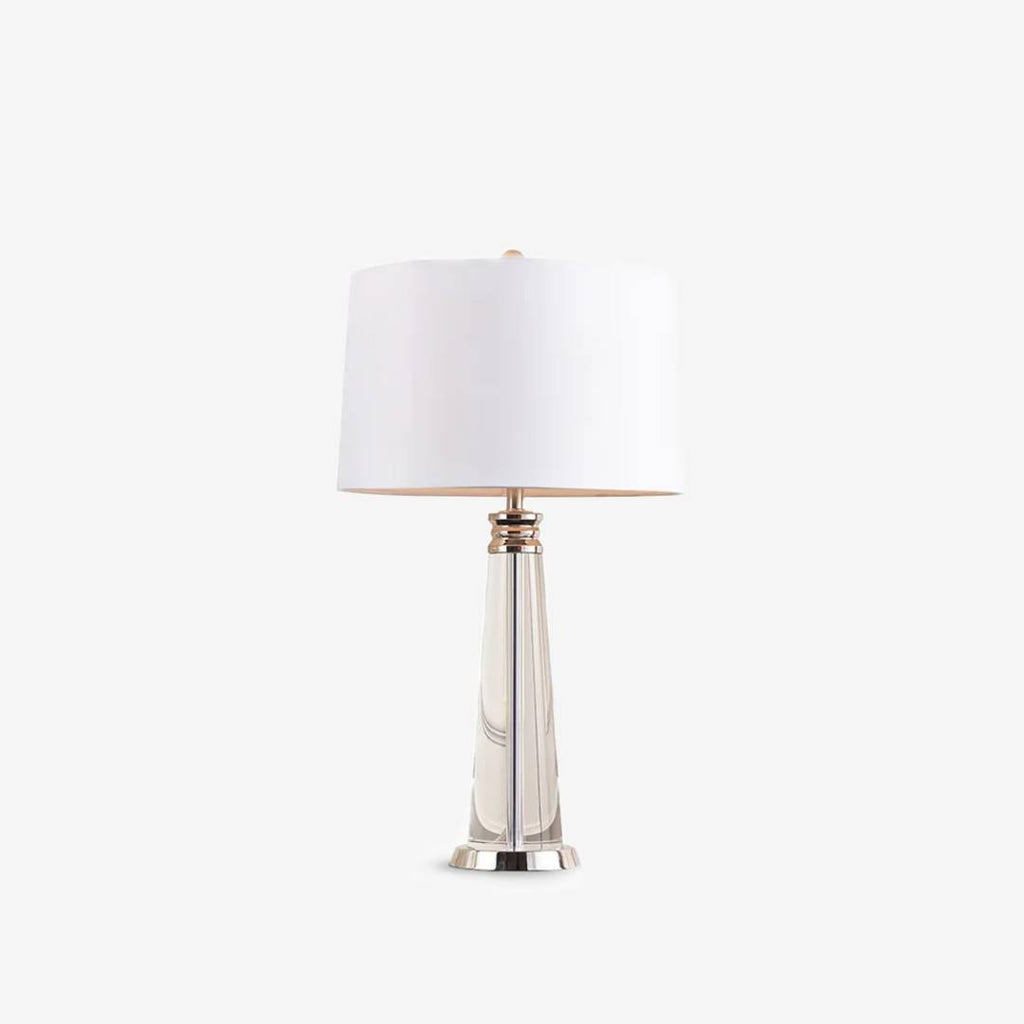 Modern Crystal Accent Table Lamp — Refined Design, Warm Focused Lighting