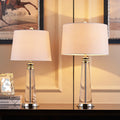 Modern Crystal Accent Table Lamp — Refined Design, Warm Focused Lighting