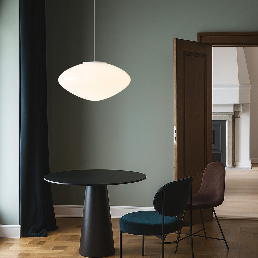 Aurelo Pendant Light With Nordic Layering And Gentle Diffuse Glow