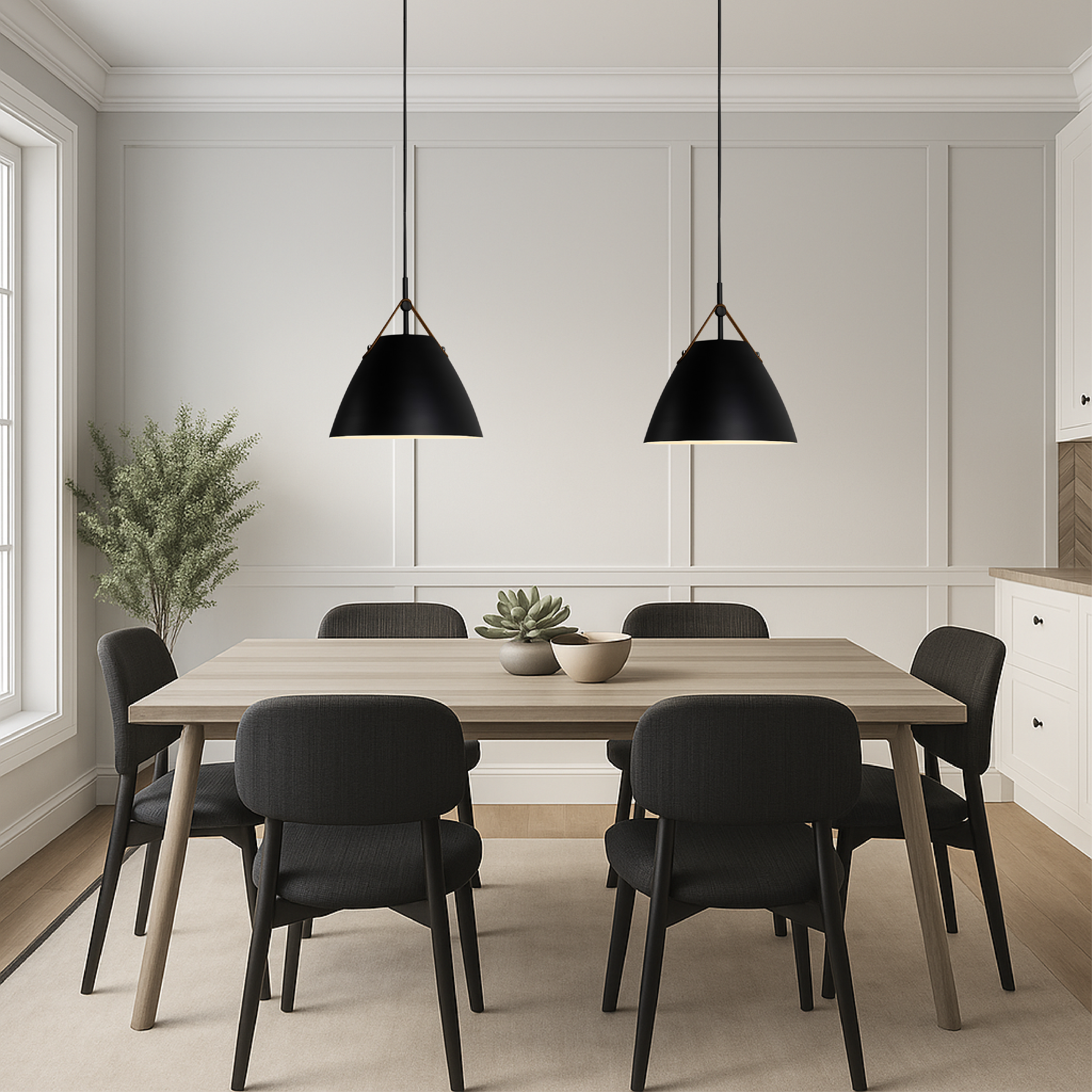 Auralis Skandi Pendelleuchte mit bunten Akzenten für das Zuhause