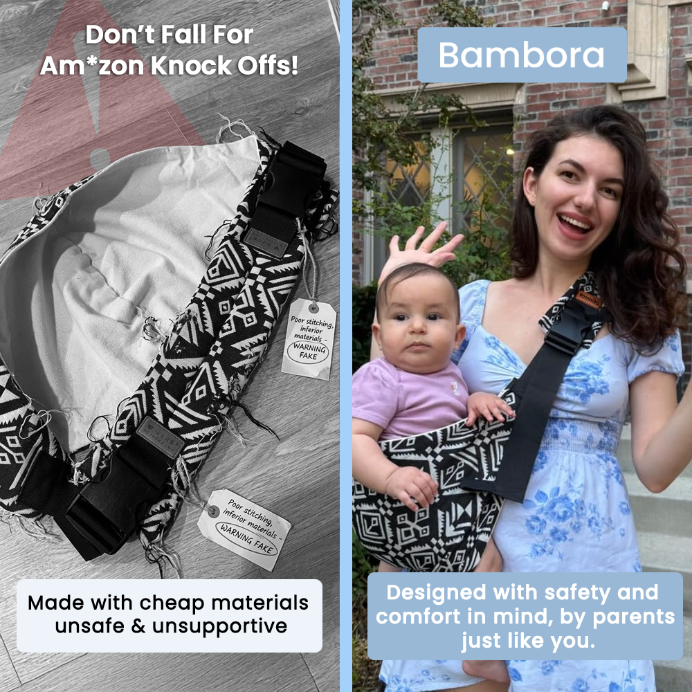 Ergonomic Baby Sling Carrier — Lightweight, Secure Hold Design