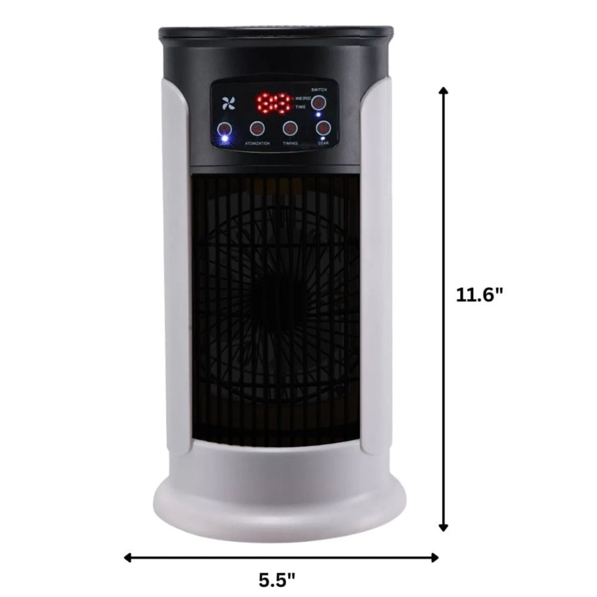 POLARVEX Compact Portable Air Conditioner — Space-Saving, Mobile Design