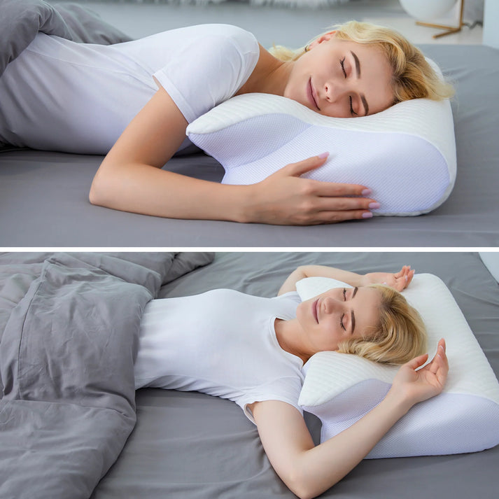 CozyRest® ergonomisk nackkudde i memoryskum — Smärtlindring
